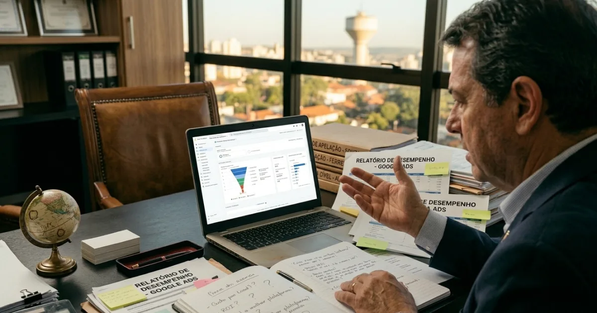 Quanto Investir em Google Ads e Meta Ads? A Matemática para Parar de Perder Dinheiro